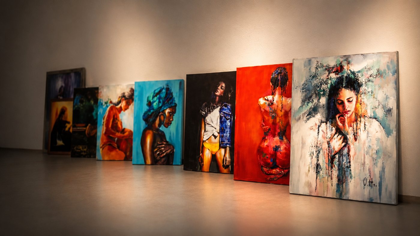 Olha Hnatiuk’s Figurative Painting Draws Growing Interest from European Galleries