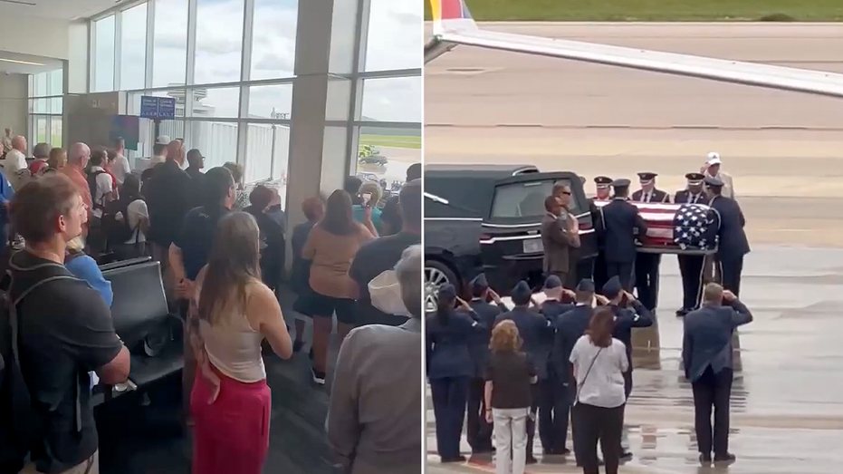 Travelers at North Carolina Airport Honor Fallen Service Member with Silent Tribute