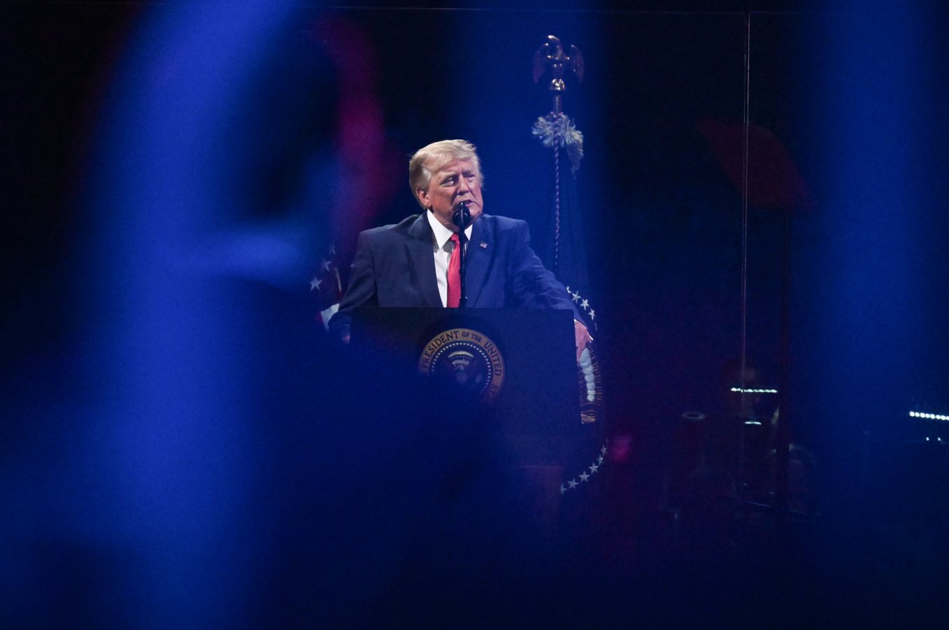 Trump Intensifies ‘Godless Communists’ Attacks on Democrats Ahead of Midterms