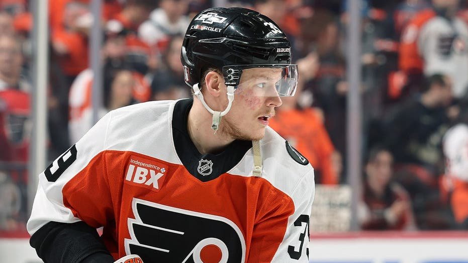 Flyers forward Matvei Michkov scores highlight-reel lacrosse-style goal in Russian charity game
